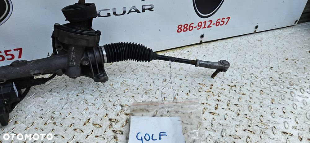 VW Golf V PLUS Kompletna Maglownica Elektryczna Magiel Przekładnia 1K1423051CJ 1K1909144L - 5