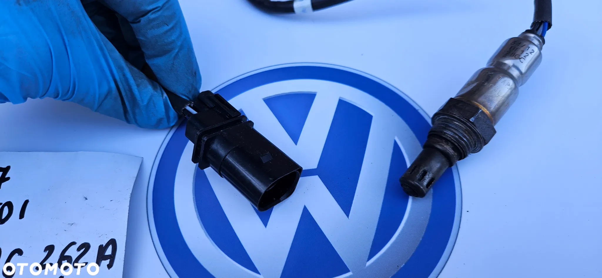 VW Golf VII 7 1.6 TDI 105 KM CLH CLHA czujnik temperatury spalin Sonda lambda 04L906262A - 5