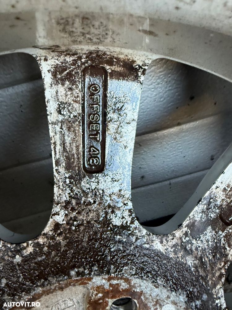 Set 4 Jante Aliaj Originale Subaru 16" - 5x100 - Forester, Legacy, Impreza Anvelope de vară - 9