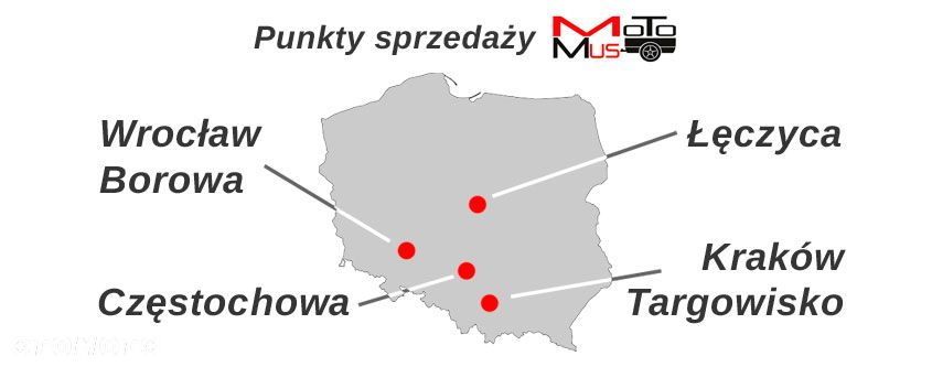 Neptun Przyczepa Neptun 236x129x40cm WYSOKIE BURTY spawana rama Częstochowa MOTOMUS dostawa pod dom - 3