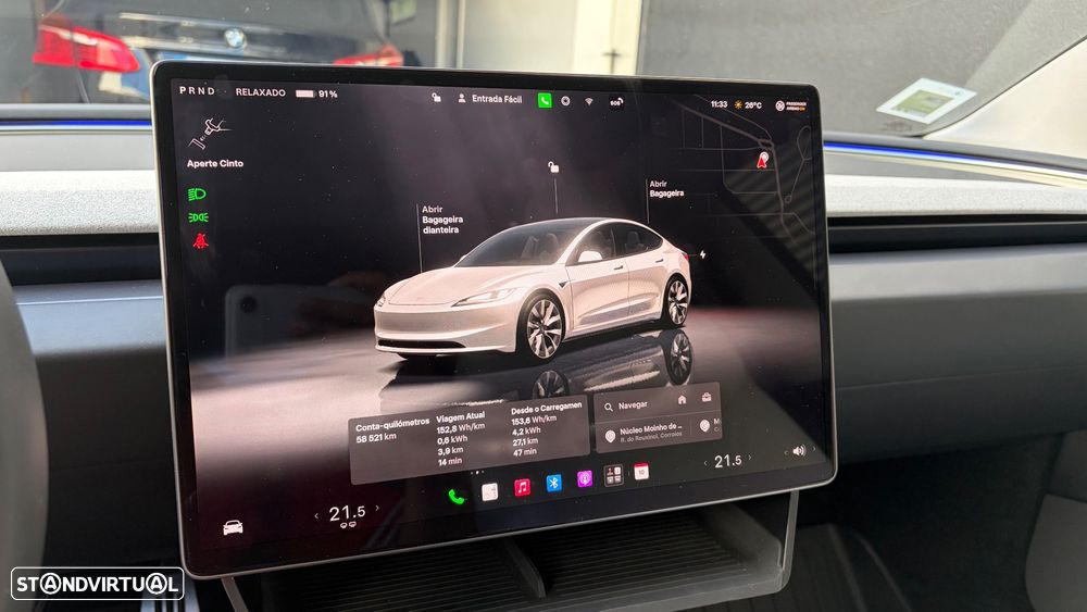 Tesla Model 3 Tração Traseira Premium - 14