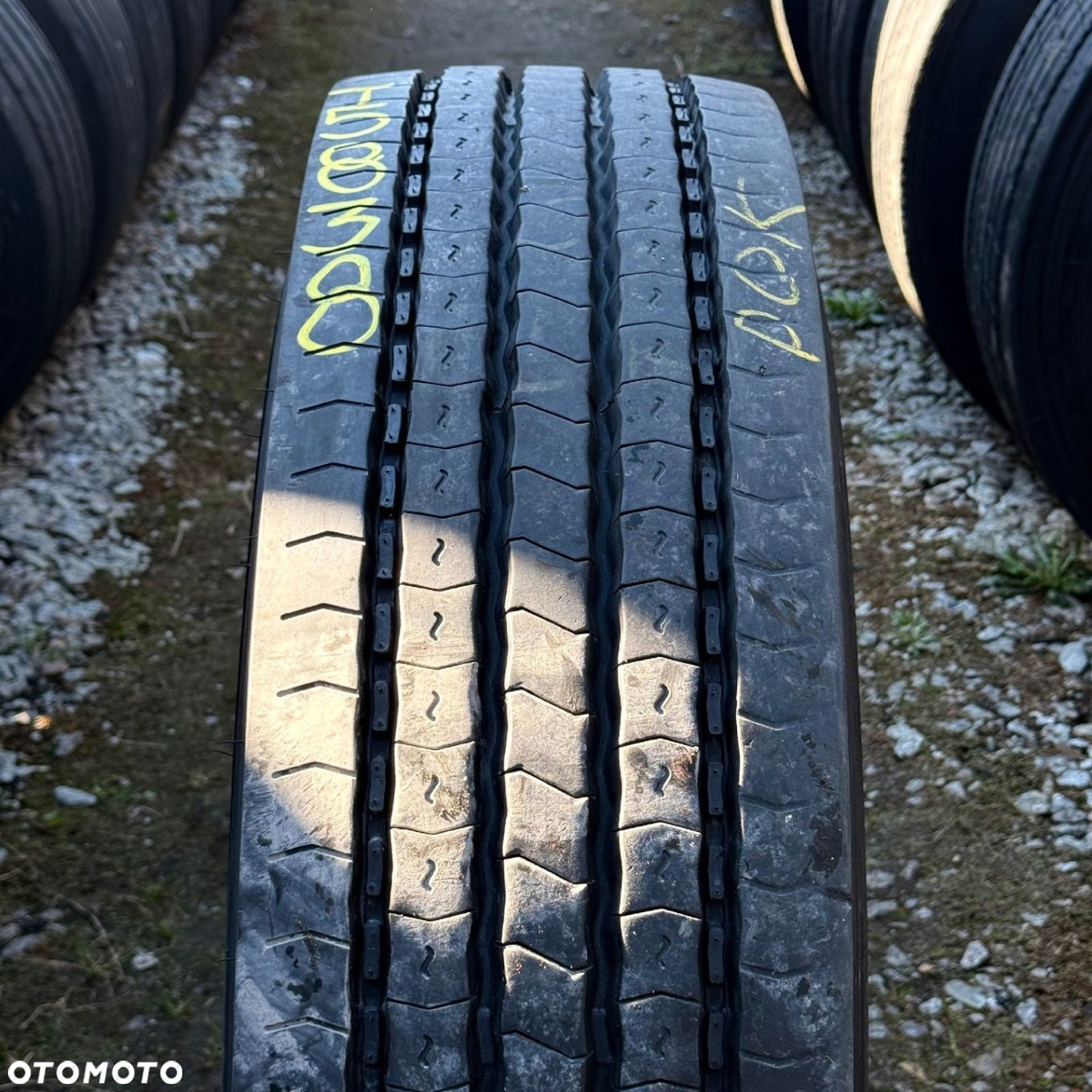 295/80R22,5 KUMHO KXS10 15mm 2021rok PRZÓD OPONA PROWADZĄCA T5838X - 2