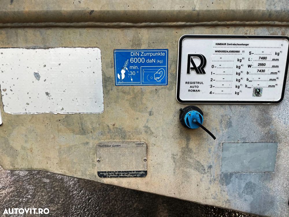 Humbaur ZENTRALACHSANHANGER - 9