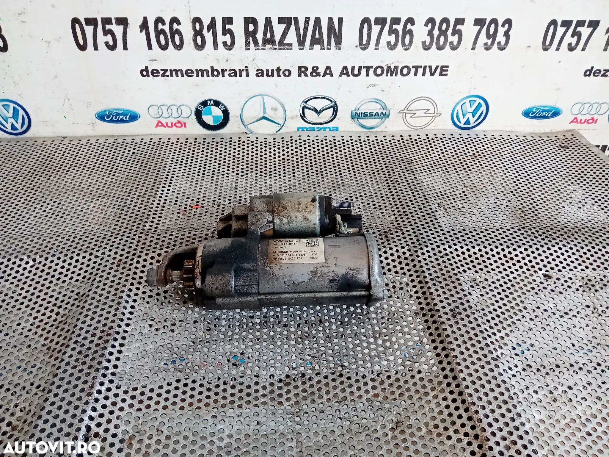 Electromotor Audi A4 A5 A6 C7 Q3 Q5 2.0 Tdi 2012-2018 Automat Cod 04L911021 Motor CNH Cutie NYU - 1