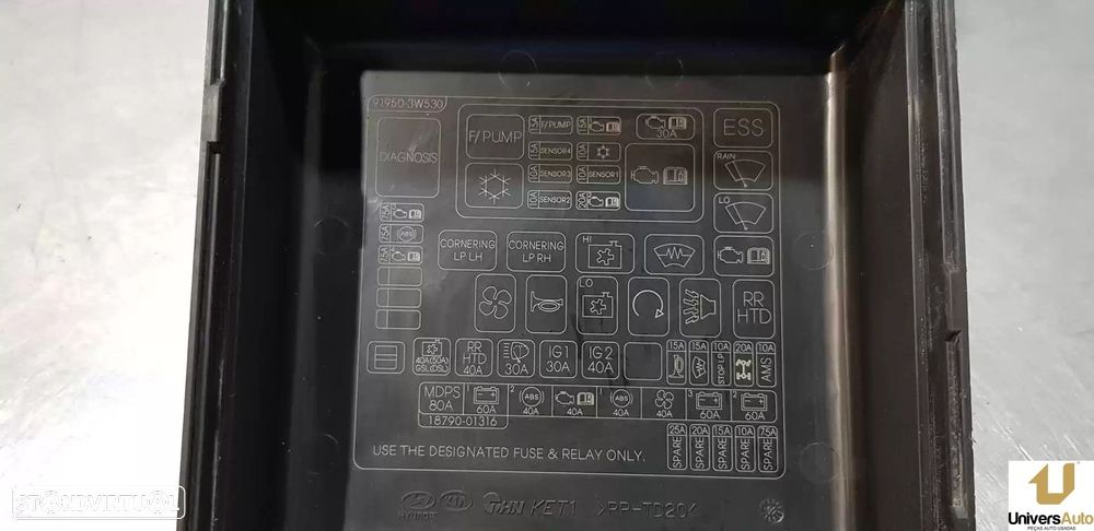 CAIXA RELÉS / FUSÍVEIS KIA SPORTAGE 2011 -914513U511 - 3