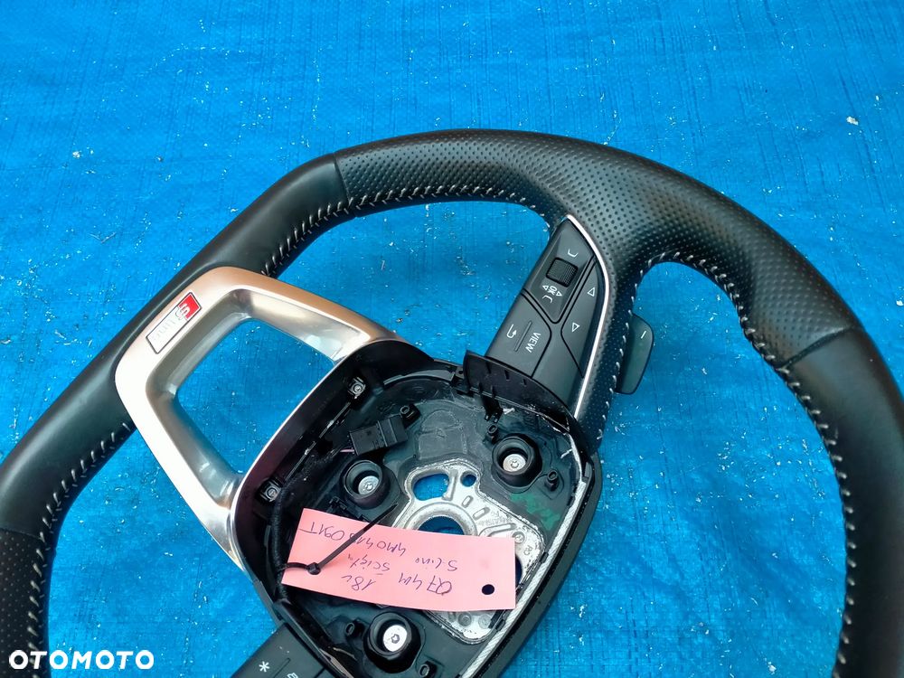 Audi Q7 SQ7 4M S-Line / 4M0419091T / Kierownica ŚCIĘTA / ŁOPATKI / ORYGINAŁ - 12