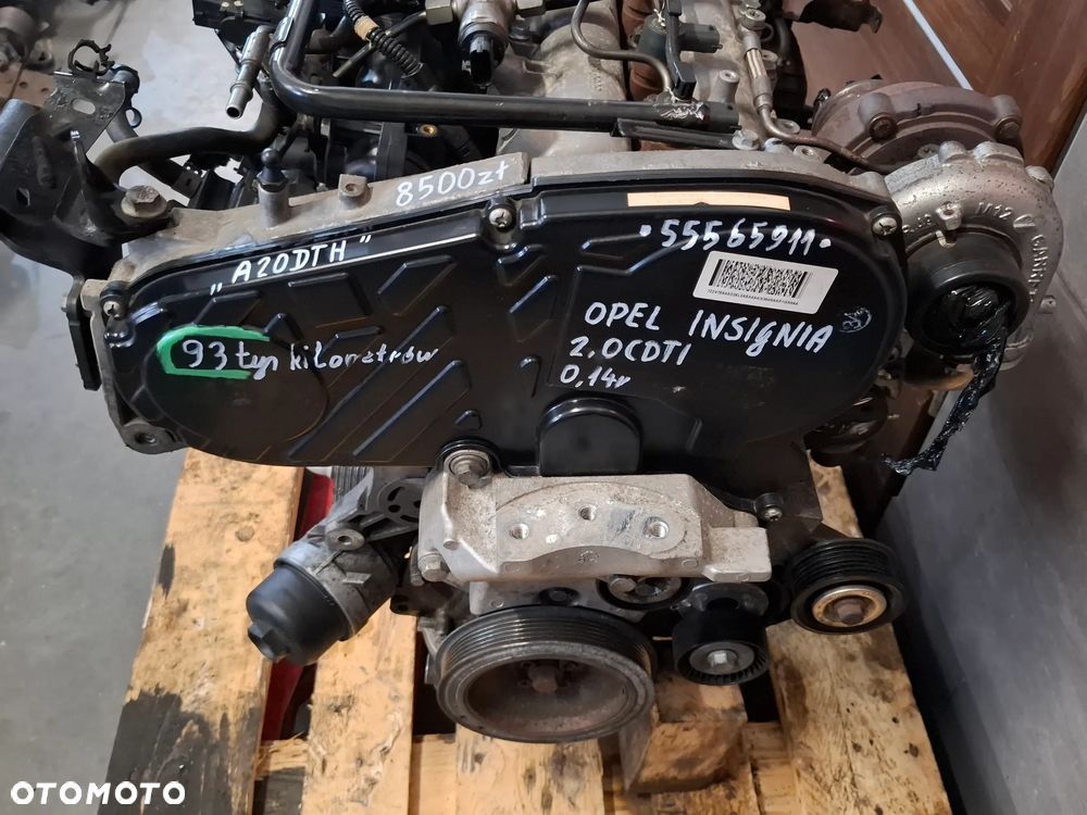 Silnik kompletny Opel Insignia 2,0 CDTI rok 2014 nr 55565911 , A20DTH - 3