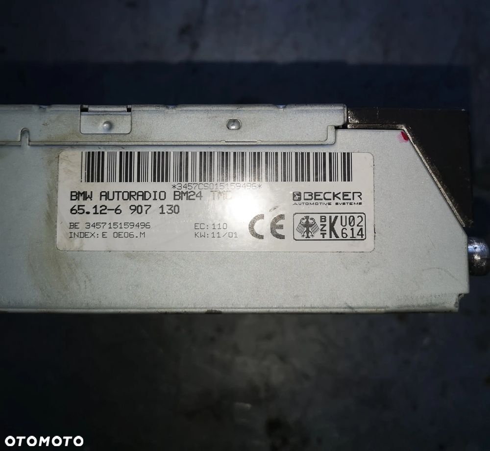BMW E38 E39 E46 E53 X5 Moduł tuner radia BM24 6512690713 - 3