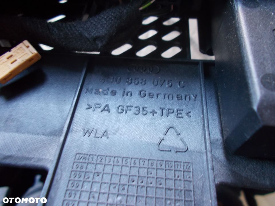 AUDI A6 C5 RAMKA RADIA + KLIMATRONIK 4B0858005L 4B0820043AD - 13