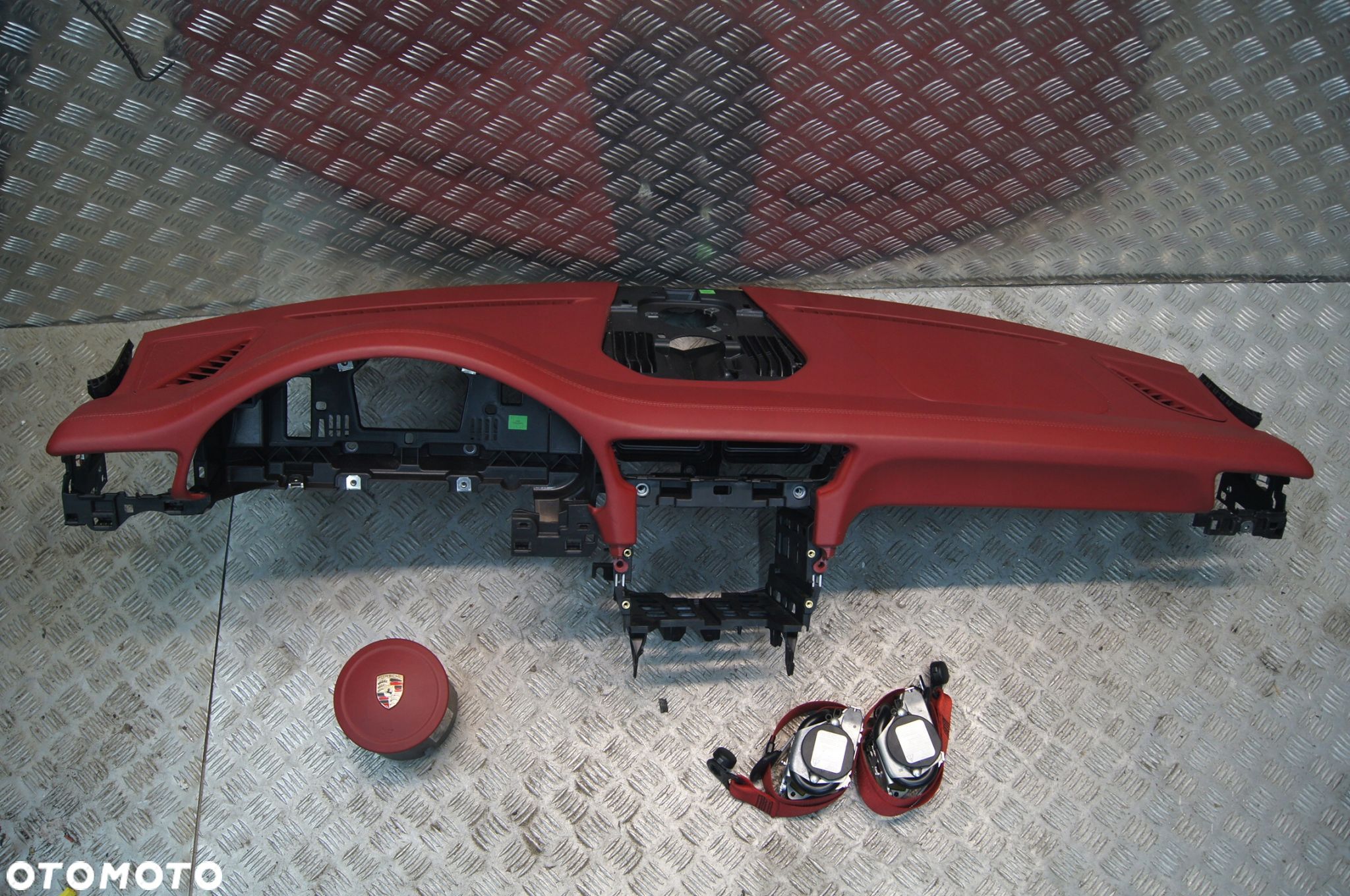 Porsche 911 991 poduszki deska konsola pasy airbag - 1