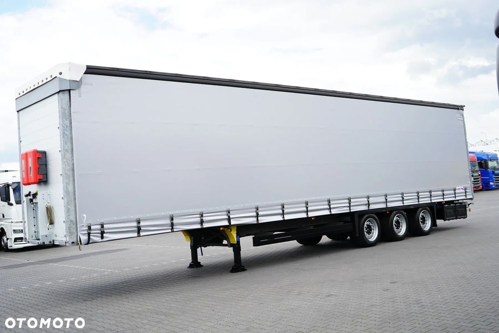 Schmitz Cargobull / FIRANKA / MEGA / MULTI LOCK / XL / OŚ PODNOSZONA - 3