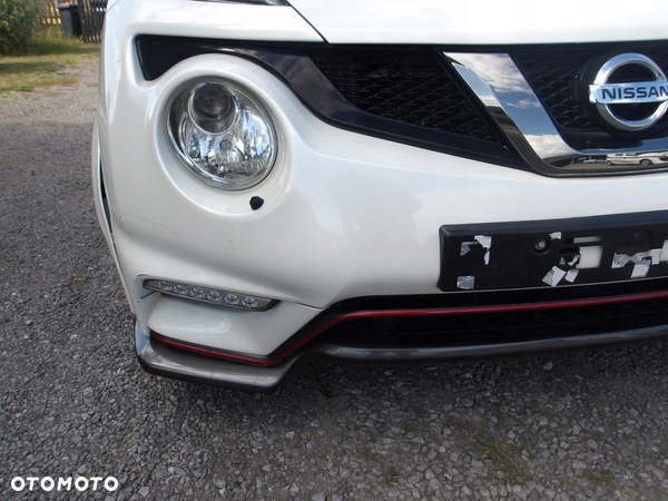 KOMPLETNY PRZÓD NISSAN JUKE NISMO RS ZDERZAK MASKA LAMPY BŁOTNIKI PAS QAB