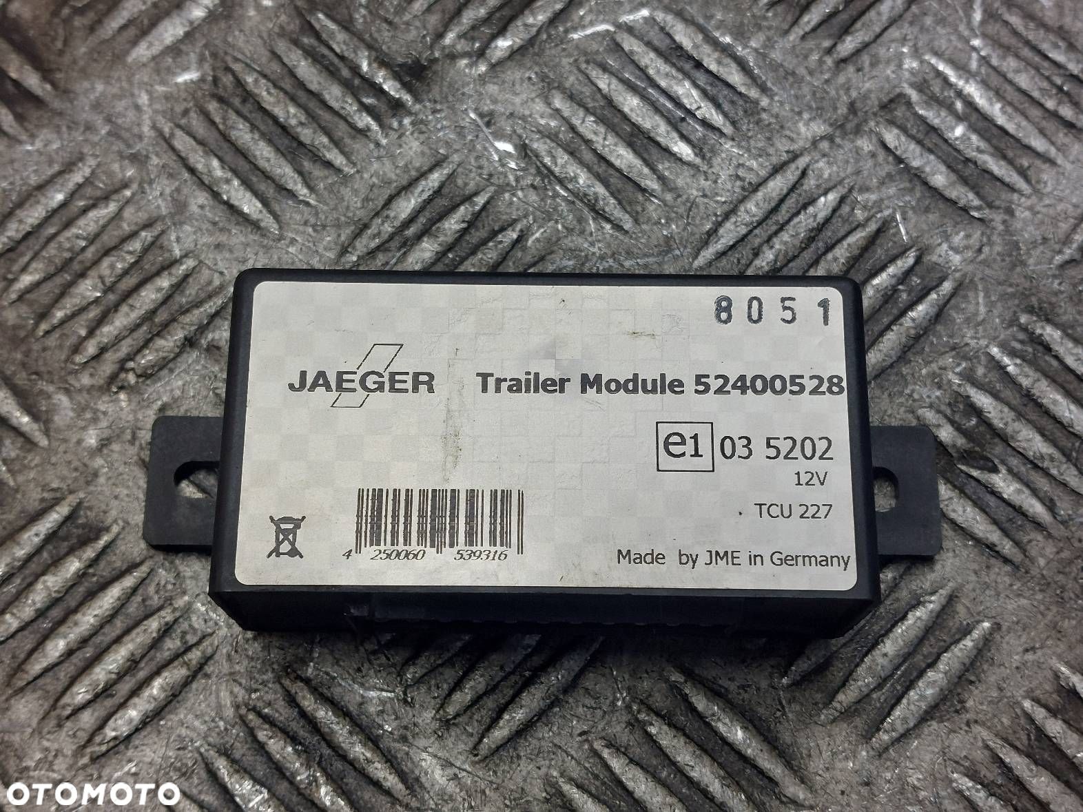 MODUŁ HAKA AUDI A3 8P JAEGER TRAILER MODULE 52400528 - 1