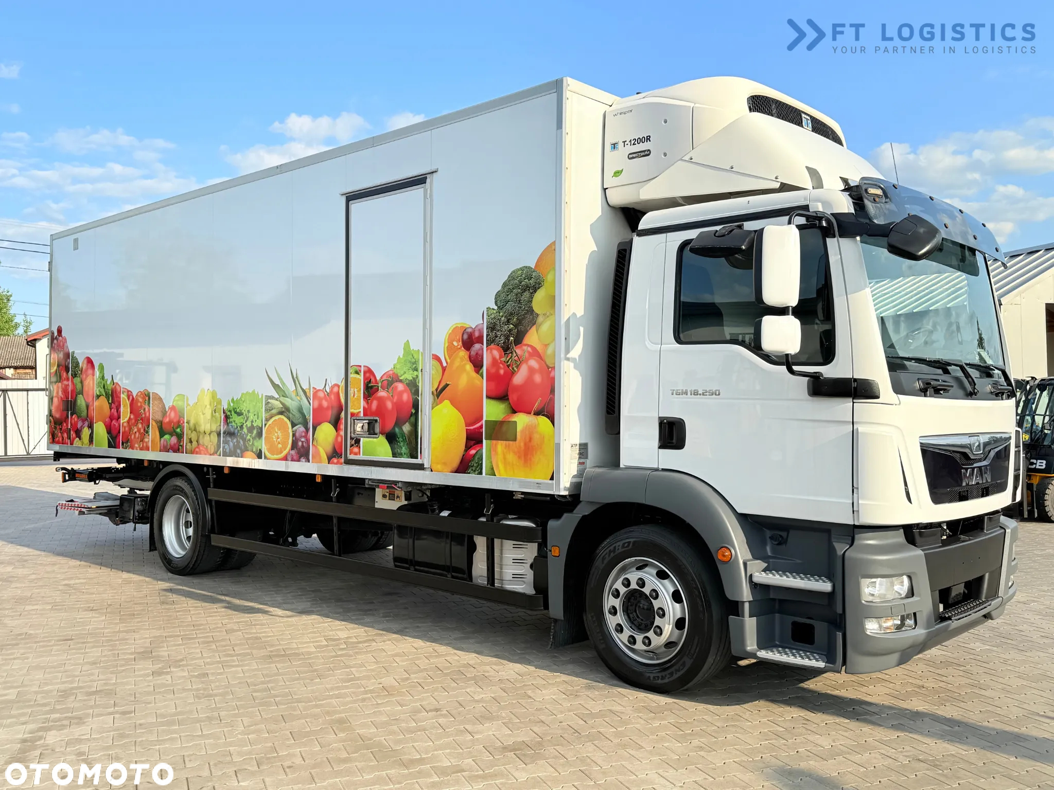 MAN TGM 18.290 / THERMOKING T-1200R / BI-TEMPERATURA / 19 PALET / OPONY 90% / STAN IDEALNY / WIDNA DHOLLANDIA / DRZWI BOCZNE / ŁADOWNOŚĆ 8220KG - 11