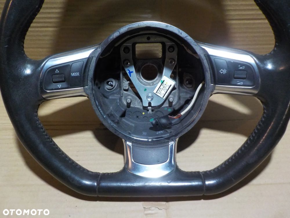AUDI TT 8J KIEROWNICA CZARNA SKÓRA MULTIFUNKCJA - 2