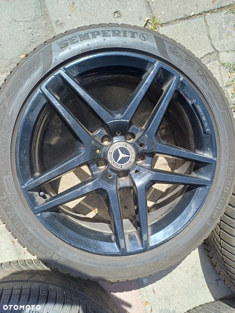 Koła 19'' 5x112 ET 38 Mercedes z oponami zimowymi - 7