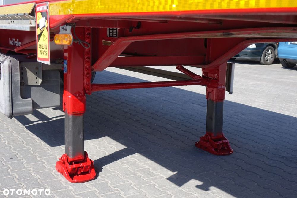 LeciTrailer PLATFORMA / MEGA / OSIE SAF / PODŁOGA WZMACNIANA - SZYNA-DESKA - 9