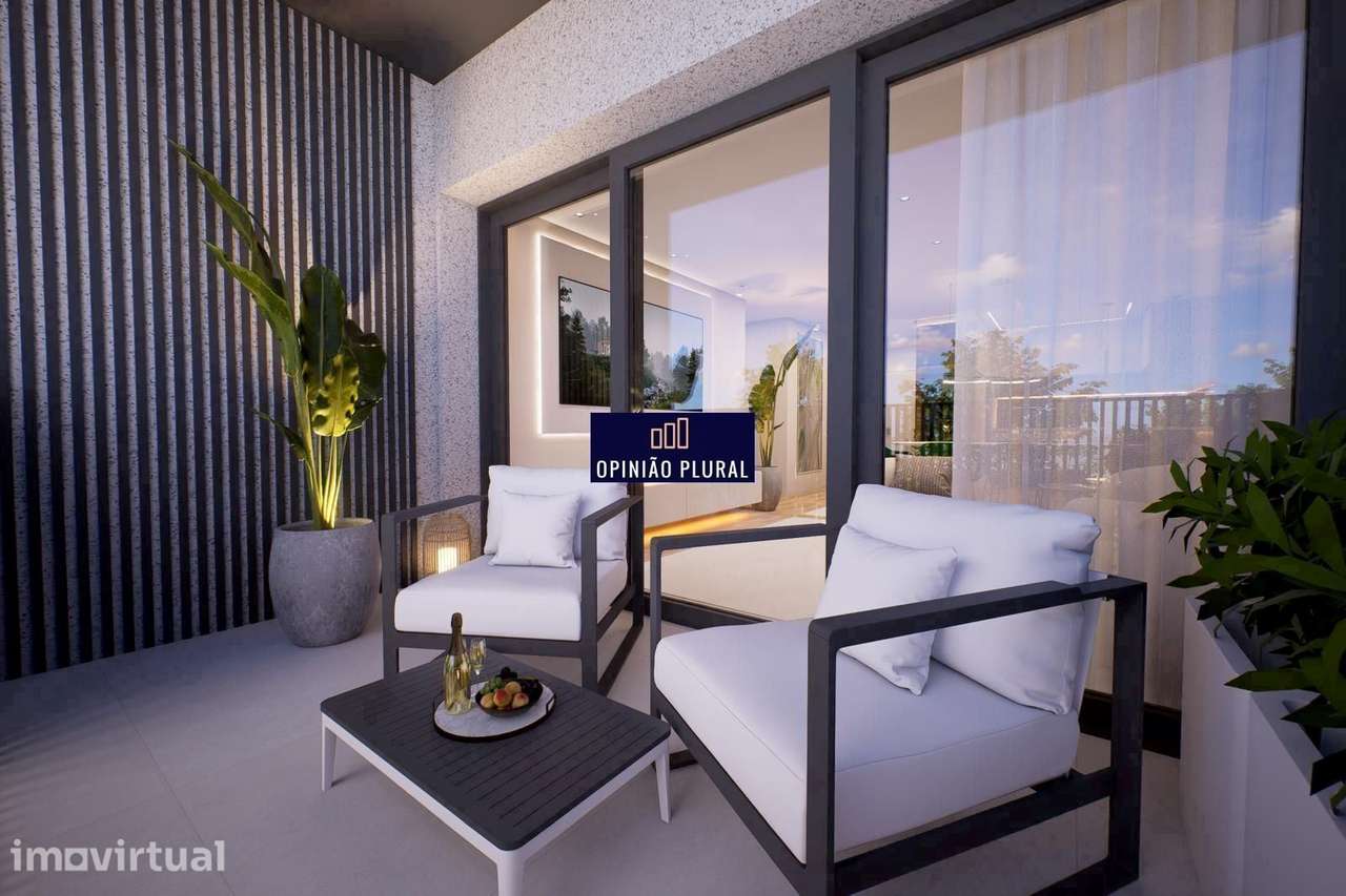 T2 Premium com Varanda e Garagem | Garden Park Plaza  Avintes - Grande imagem: 4/18
