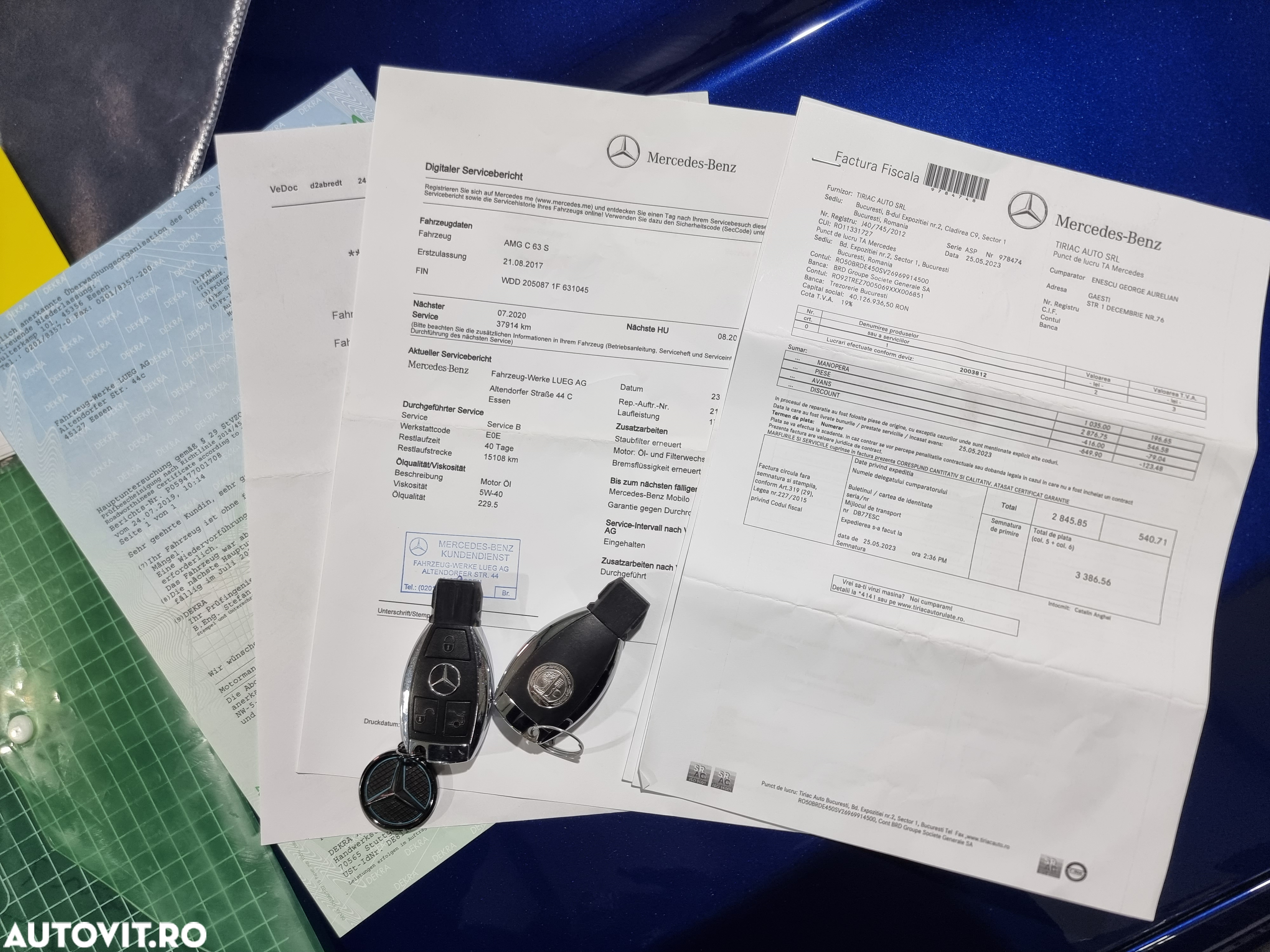 Mercedes-Benz C AMG 63 S AMG Speedshift 7G-MCT - 38
