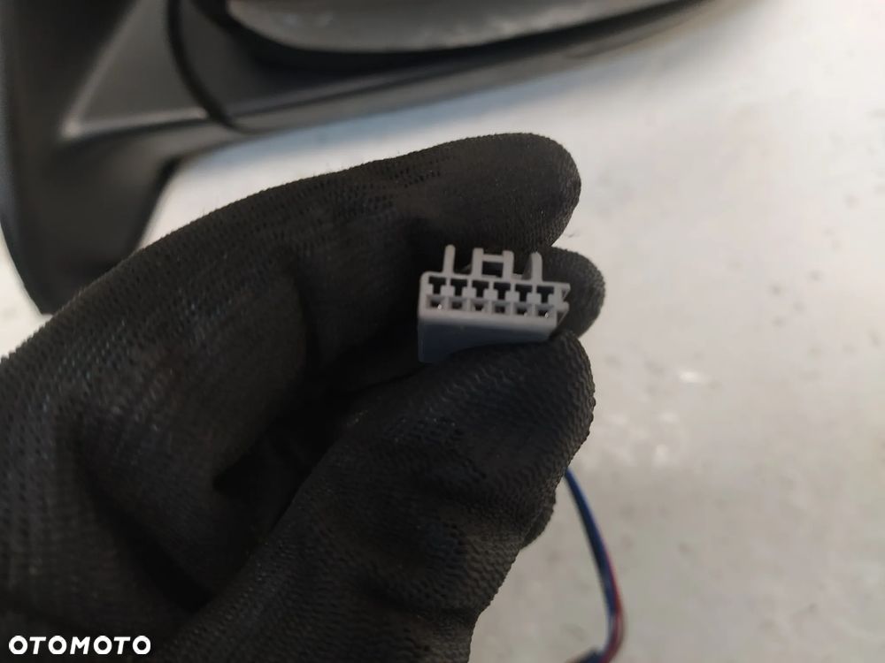 JEEP COMPASS II LIFT LUSTERKO ZEWNĘTRZNE LEWE ASFERYCZNE PODGRZEWANE 4+5 PIN 9 PIN KOMPLETNE ORYGINAŁ - 9