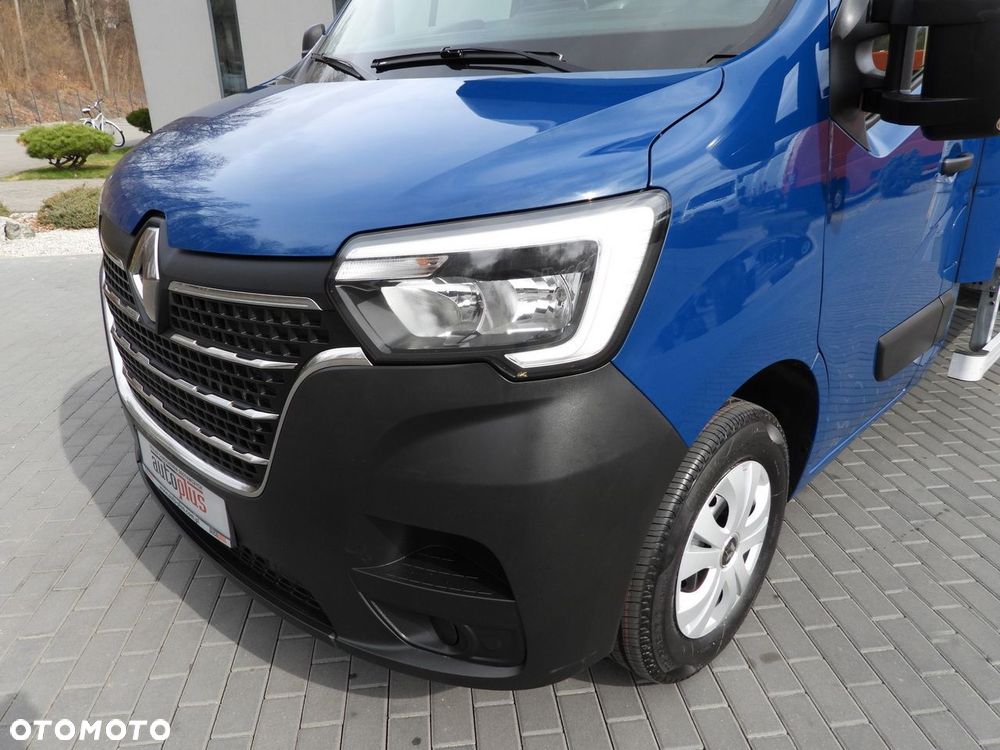 Renault MASTER PLANDEKA 10 PALET WEBASTO TEMPOMAT LEDY PNEUMATYKA KLIMATYZACJA  165KM - 21