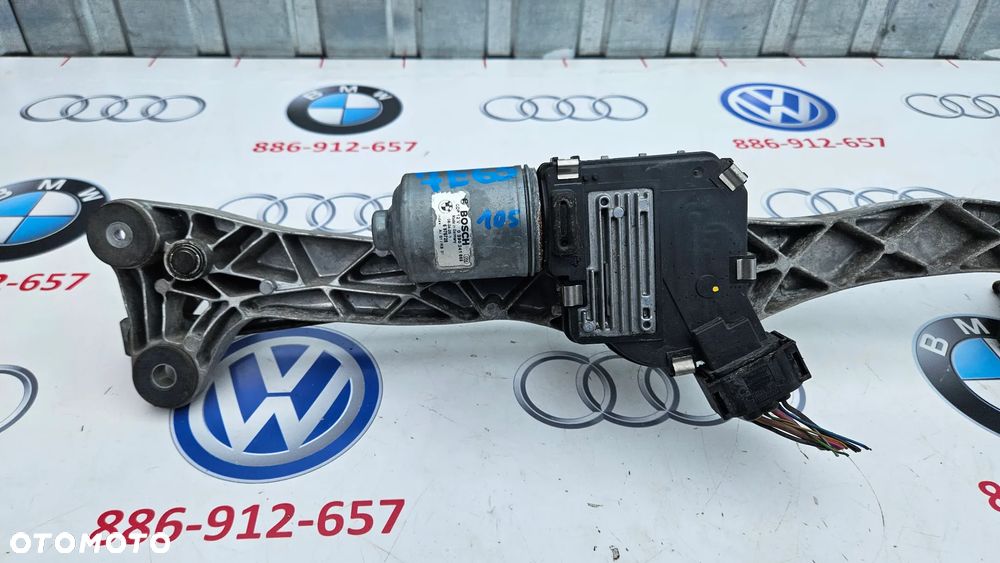 BMW 7 E65 E66 Mechanizm wycieraczek przód Silniczek wycieraczek 6976728 - 3
