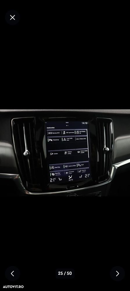 VOLVO S90 2019 — imagine 11