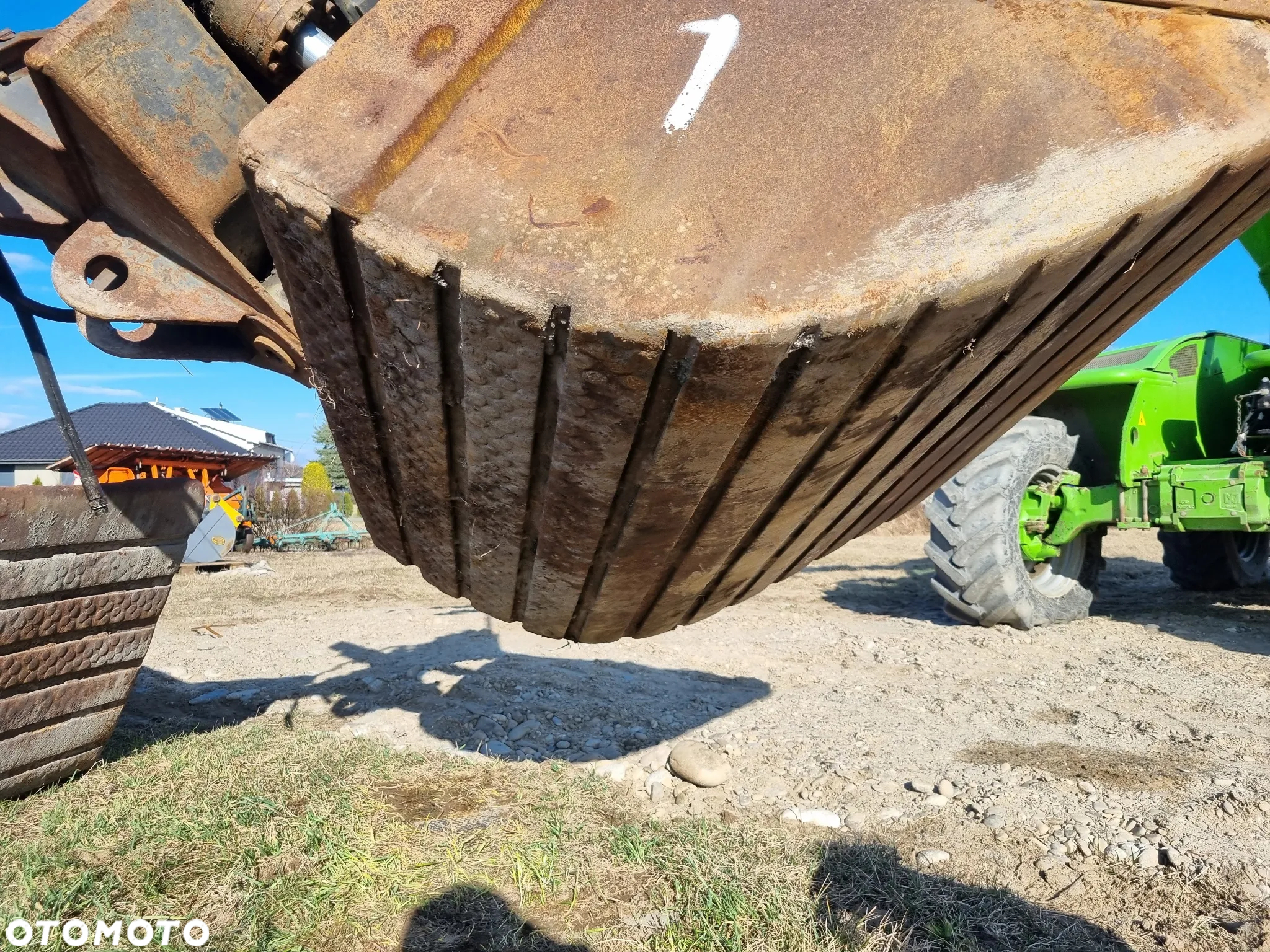 Łyżka skarpówka hydrauliczna B27 130cm skarpowa ukosowana do koparki koparka 13,14,15,16,27t ton - 7