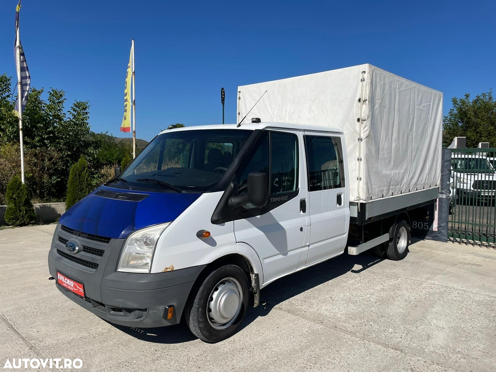 Ford Transit DOKA 7 LOCURI AXA DUBLA SPATE - 9