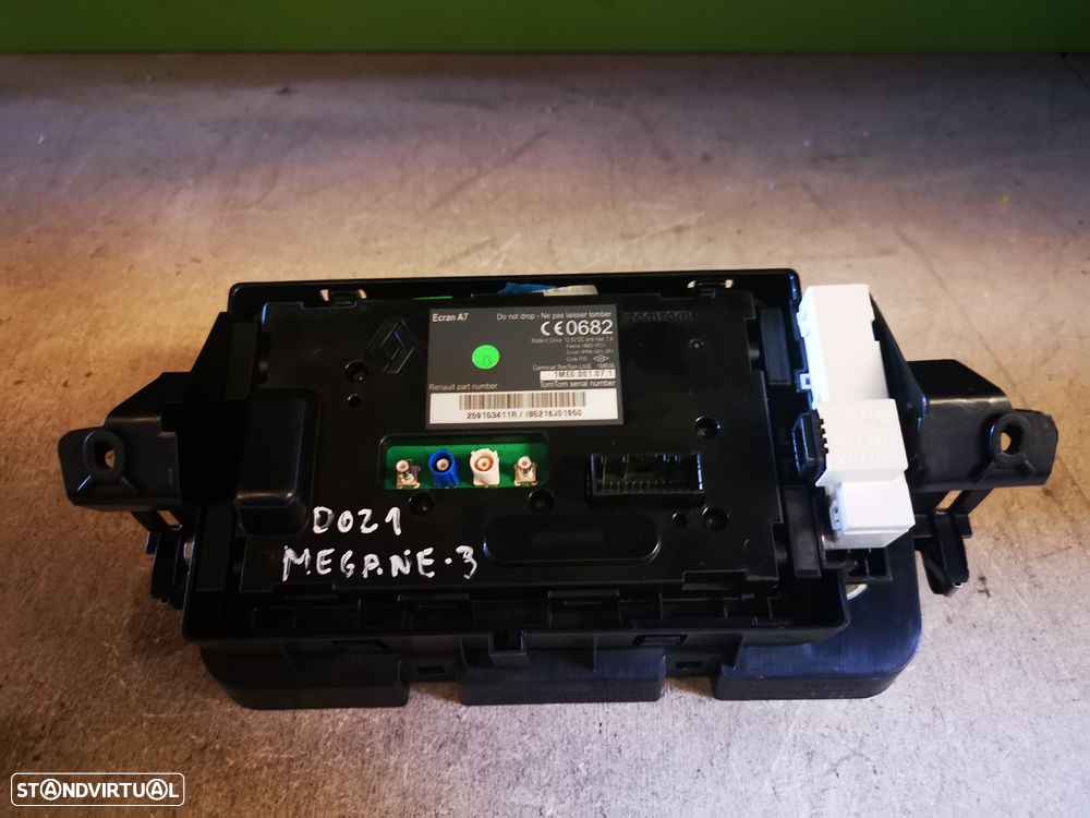RENAULT MEGANE III / 3 DISPLAY RÁDIO - D021 - 3