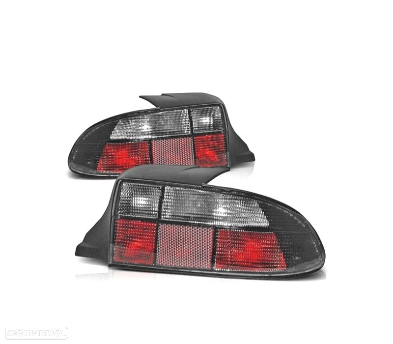 FAROLINS TRASEIRO BMW Z3 96-99 CROMADO ESCURECIDOS - 3