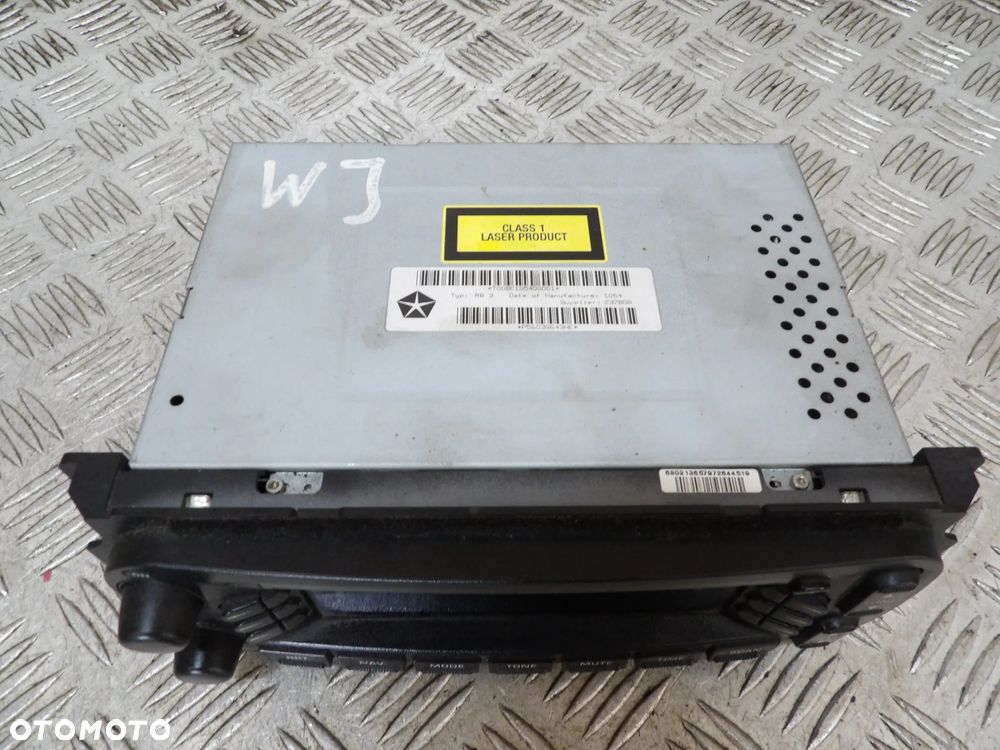 JEEP GRAND CHEROKEE WJ RADIO NAVI BECKER - 4