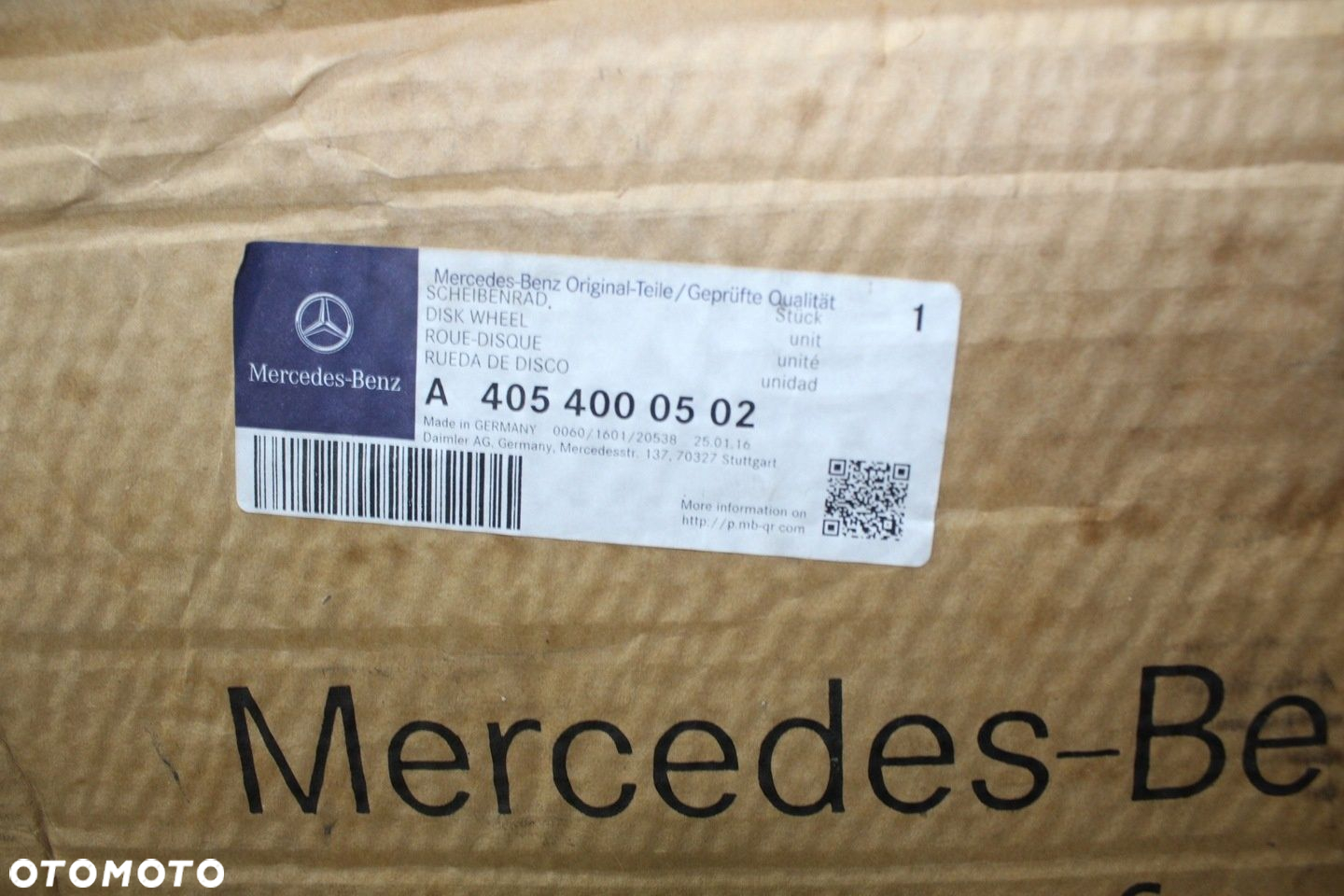 Mercedes felga stalowa 22,5x11,75 IS160 A4054011301 A4054000502 - 6