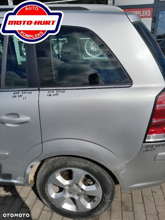 ĆWIARTKA BŁOTNIK PRÓG LEWY TYŁ OPEL ZAFIRA B