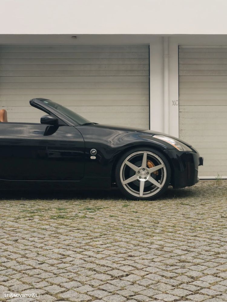 Nissan 350 Z Tapeçaria Laranja - 2