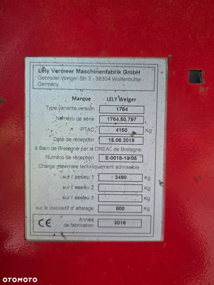 Welger WELGER LELY RP 160V MASTER - 19