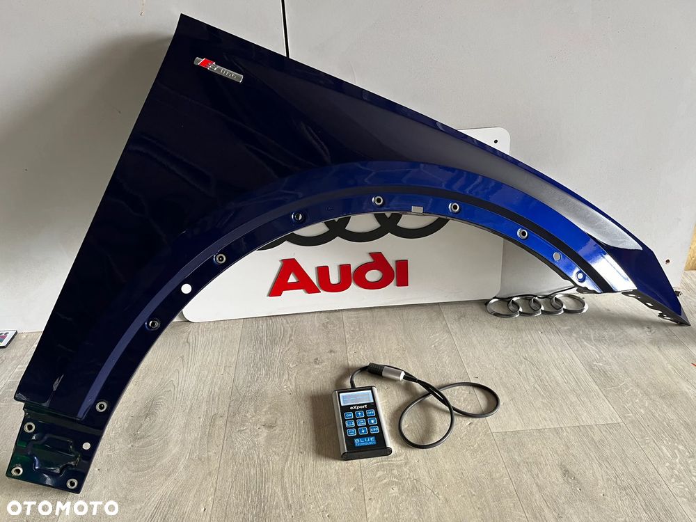 BŁOTNIK PRAWY PRZÓD AUDI Q5 80 A LX5H 2016-2024R S LINE ORYGINAŁ DO ZAŁOŻENIA ! - 4