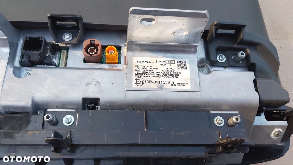 NISSAN QASHQAI J12 RADIO NAWIGACJA WYŚWIETLACZ NISSAN QASHQAI J12 RADIO NAWIGACJA WYŚWIETLACZ 28090-6RN0C CENA ZA 1 SZT - 14