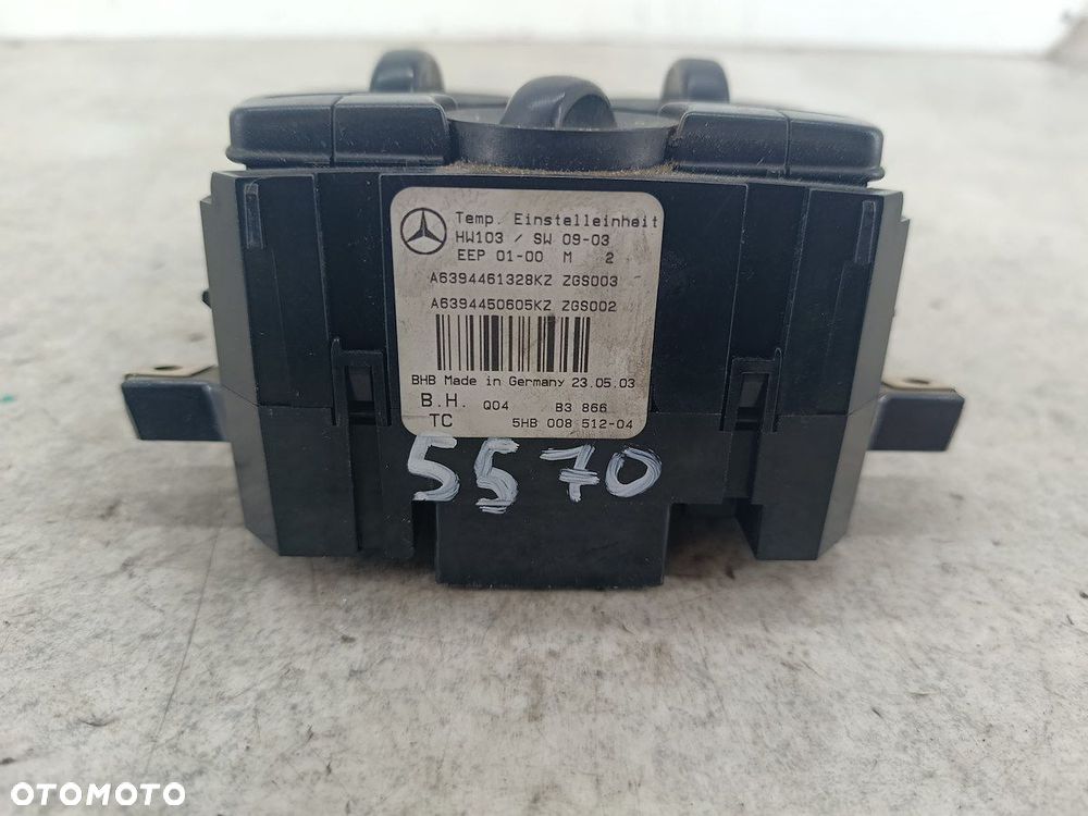 PANEL NAWIEWU MERCEDES VITO W639 A6394461328KZ  A6394450605KZ 5HB008512-04 - 4