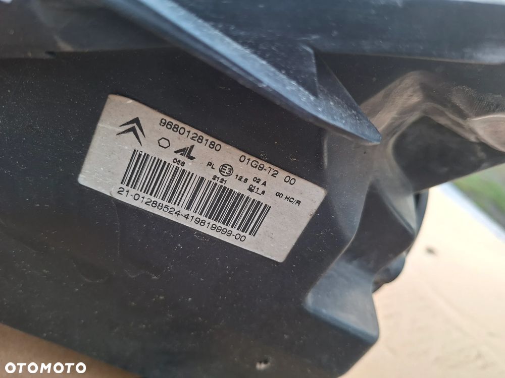 maska  lampa CITROEN C2 EWPB poznan - 3