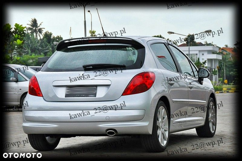 PEUGEOT 207 SPOILER LOTKA SPOJLER NA KLAPĘ PODKŁAD - 11