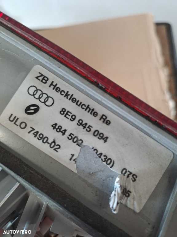 Stop stanga dreapta pe haion Audi A4 B7 Break Avant original - 4