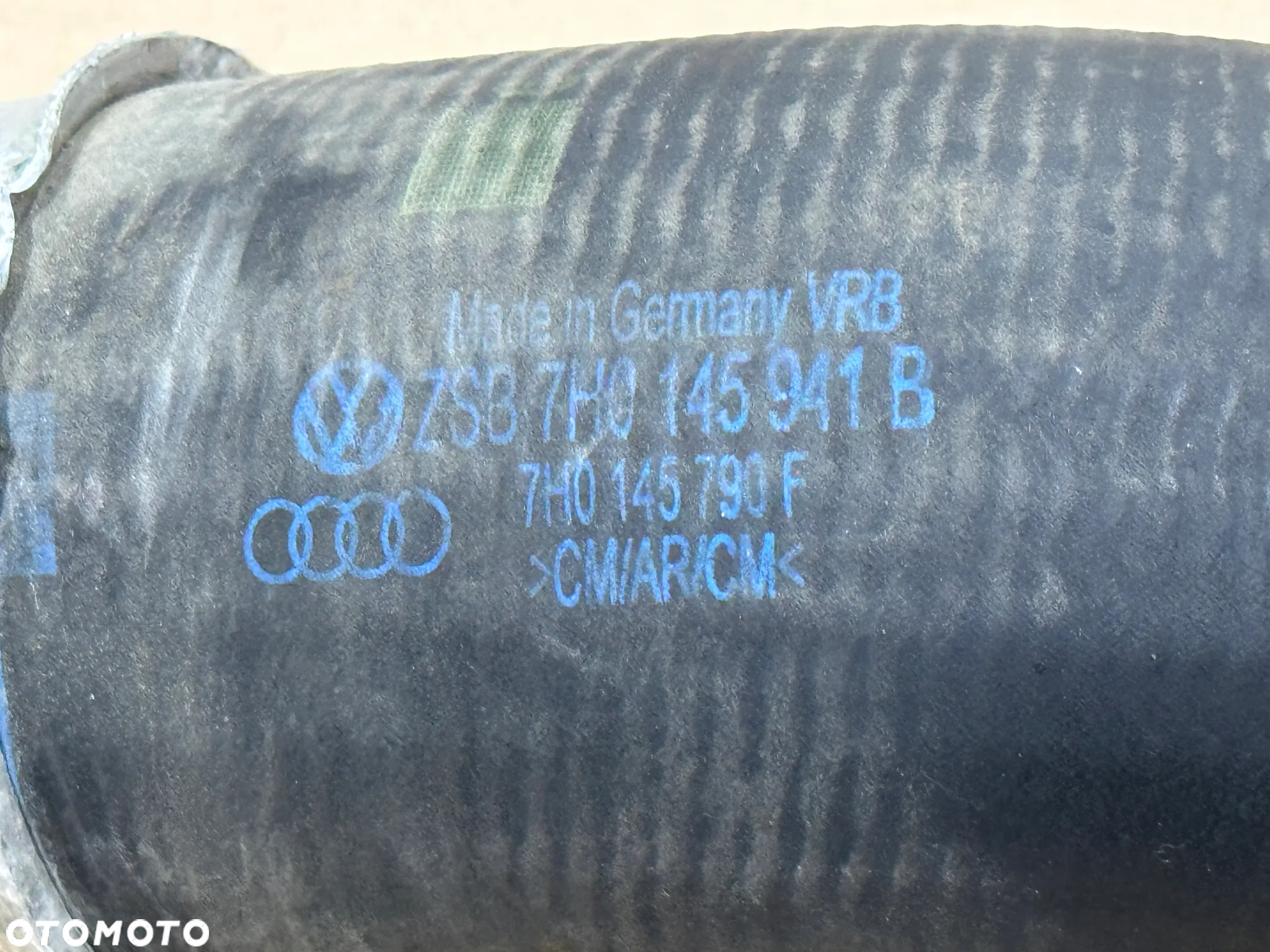 RURA PRZEWÓD INTERCOOLERA VW TRANSPORTER T5 2.5 7H0145955L 7H0145980R 7H0145941B - 4