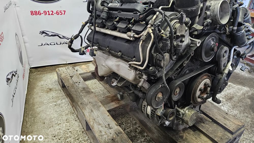 JAGUAR XJ 351 2010-2015 5.0 V8 283KW 385KM 508PN kompletny silnik complete engine - 8