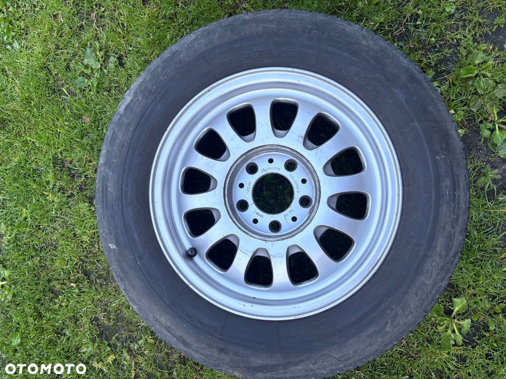 BMW E39 Oryginalne Felgi Aluminiowe 15” 5x120 ET20 + Opony - 4