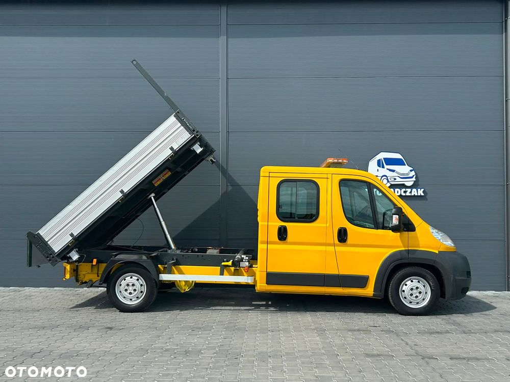 Fiat Ducato 2.3 MultiJet 120KM DOKA + 3 stronny wywrot wywrotka 2,75m Brygadówka 7 osób **KLIMA**Sprowadzony**2011R** - 8