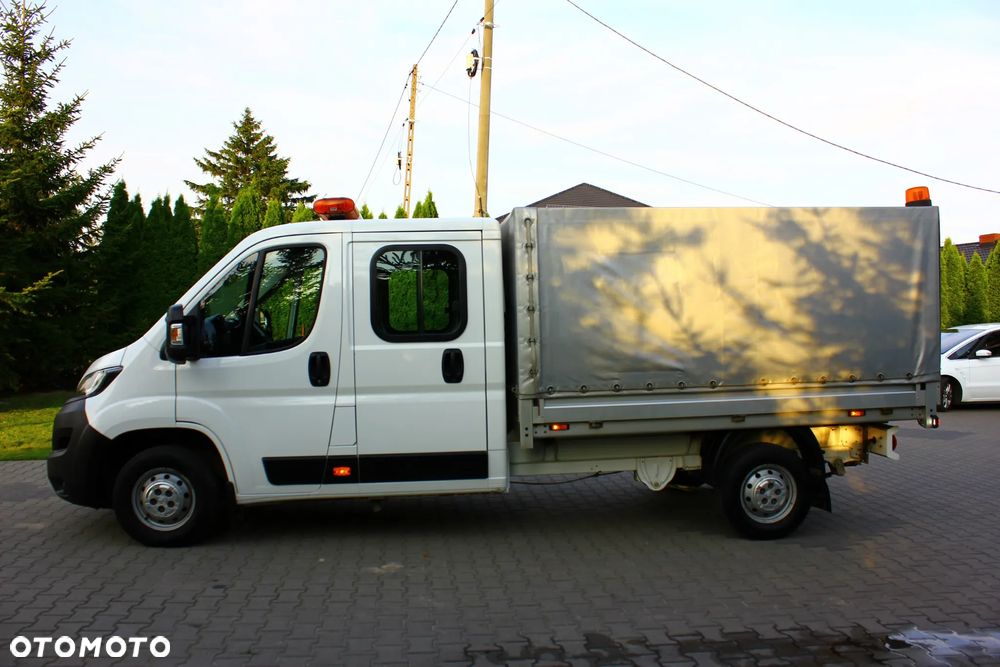 Peugeot BOXER 2.2 HDI 165KM BRYGADÓWKA 7 OSOBOWA +PAKA Z PLANDEKĄ - 4