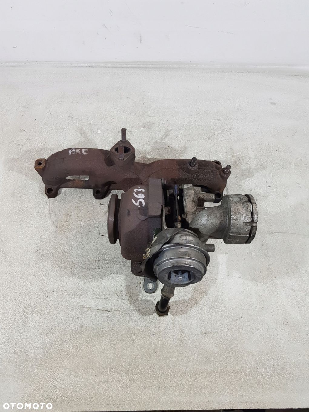 TURBOSPRĘŻARKA TURBO 038253016K VW SEAT SKODA AUDI 1.9 TDI BXE - 1