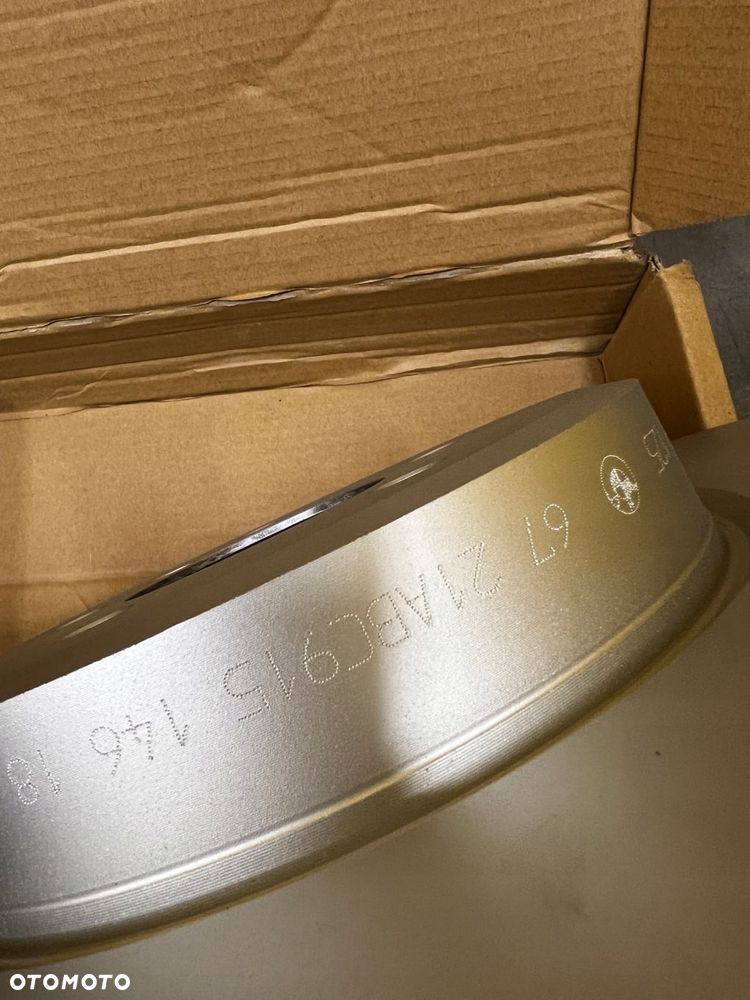 2 X TARCZA HAMULCOWA WENTYLOWANA PRZÓD 348MM BMW 5 F10 6 F06 F12 NOWA OEM - 7