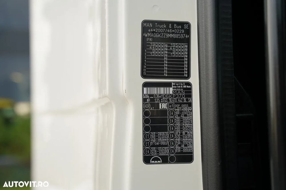 MAN TGS 18.470 / SISTEM HIDRAULIC / RETARDER / NAVIGAȚIE RIO / CABINĂ JOASĂ / - 37